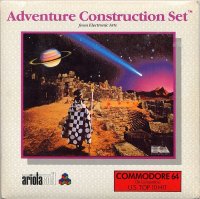 Adventure Construction Set Commodore 64  box art